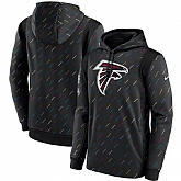 Men's Atlanta Falcons Nike Charcoal 2021 NFL Crucial Catch Therma Pullover Hoodie,baseball caps,new era cap wholesale,wholesale hats